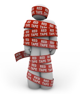 red taped